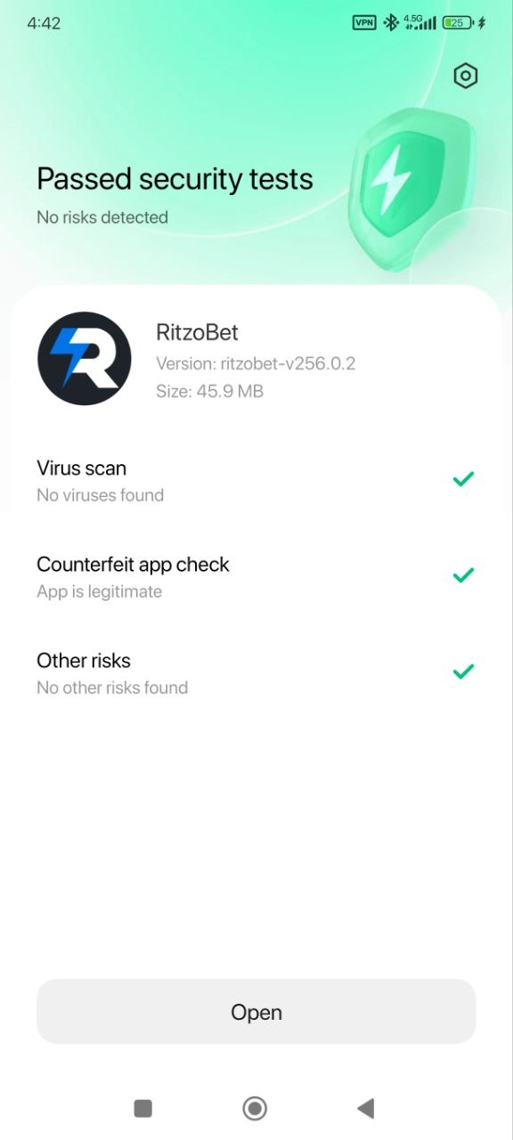 دانلود اپلیکیشن ریتزو بت RitzoBet